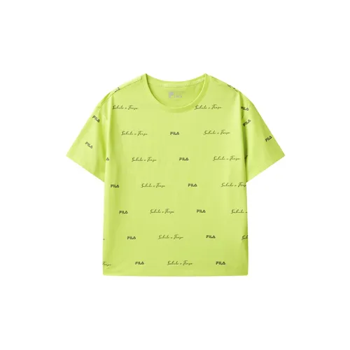 FILA T-Shirts Women's Bright Liquid Green