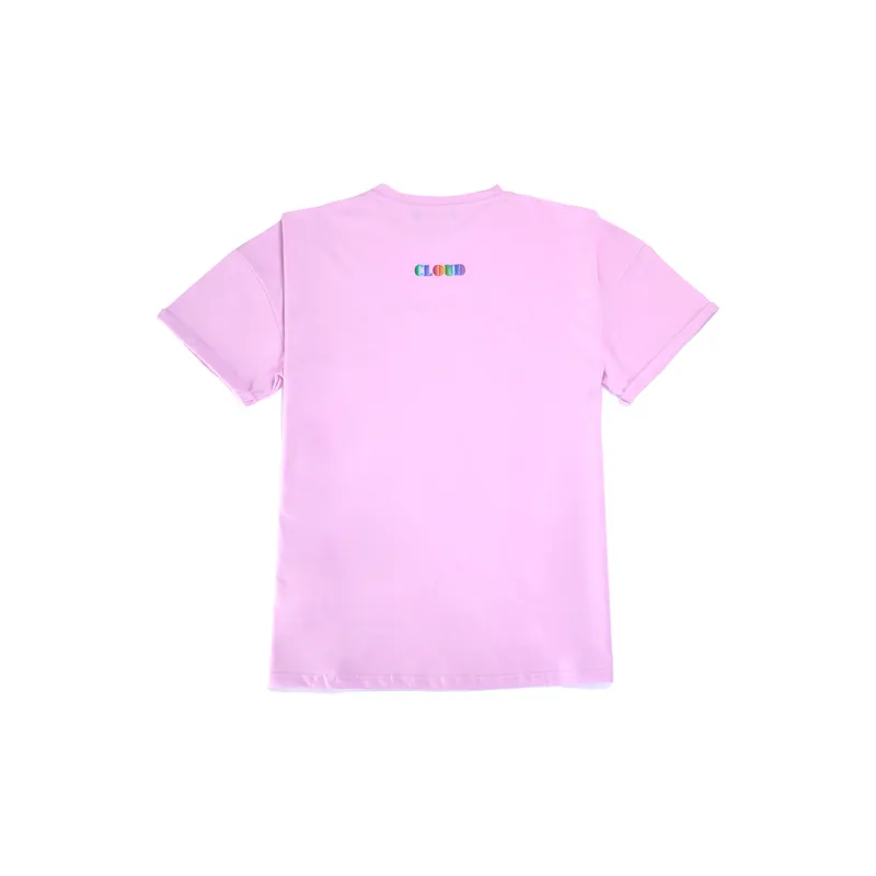 CLOUD SEASON Straight Elbow Length Sleeved T Shirt Women's-1