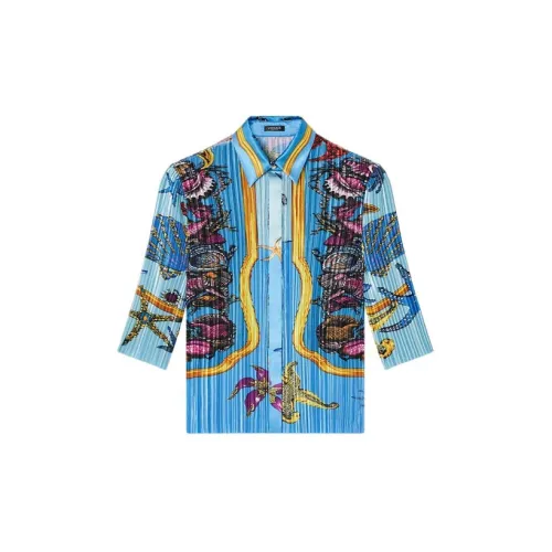 VERSACE Shirts Women's Blue