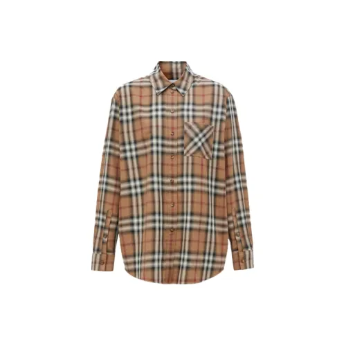 Burberry Shirts Women's Birch Wood