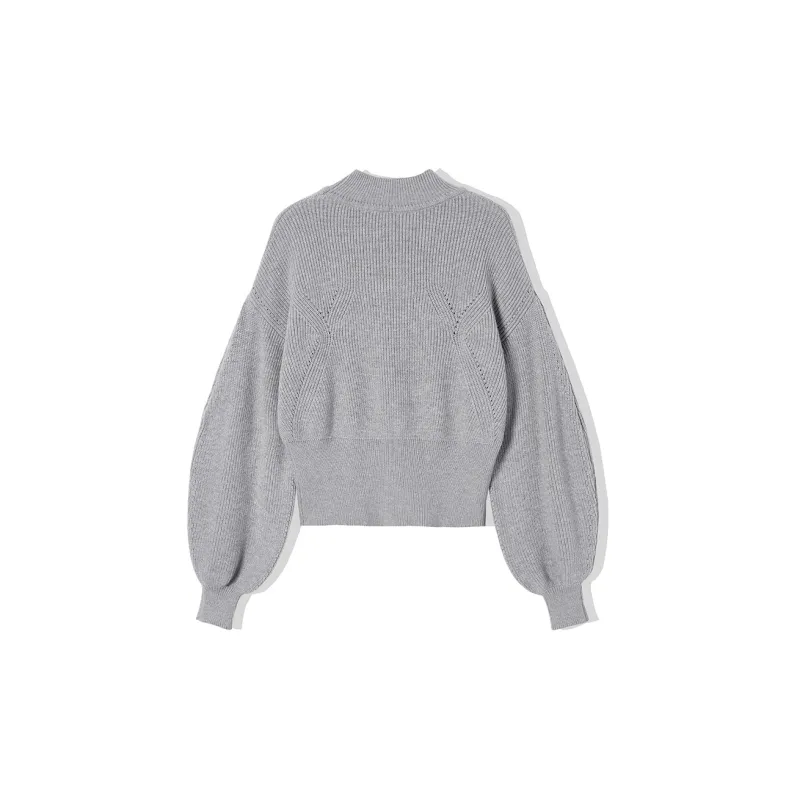 LA CRAWFISH Sweater Women's Gray-1