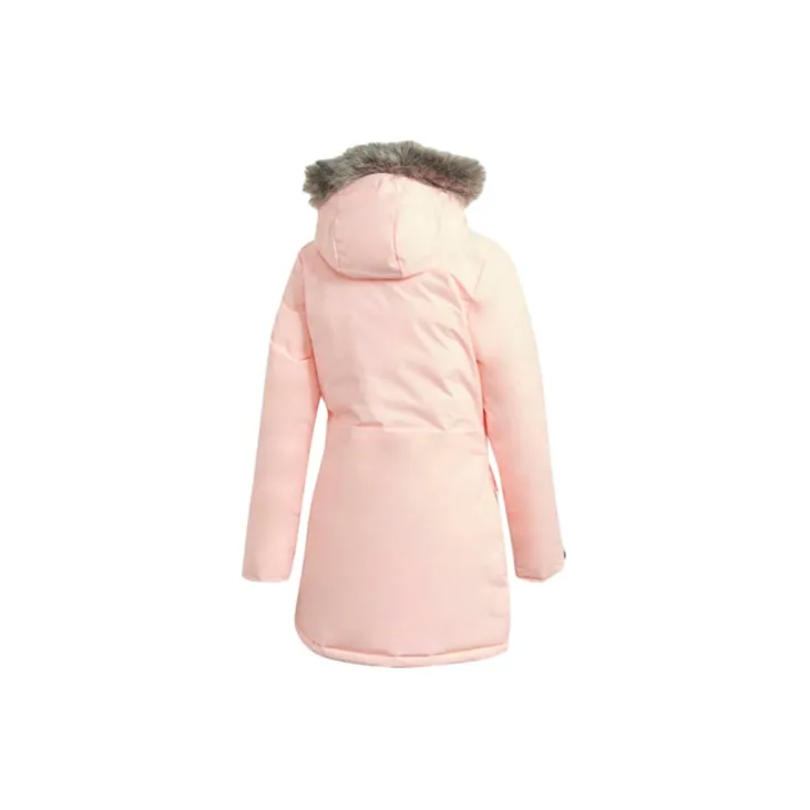 Adidas Parka Coats Women's Pink-1