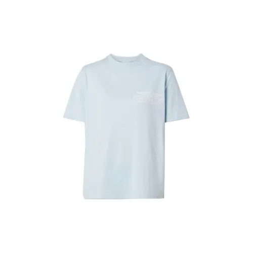 Burberry T-Shirts Women's Light Blue