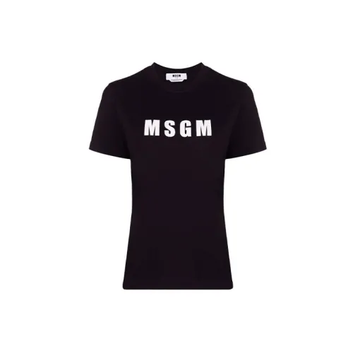 MSGM T-Shirts Women's Black