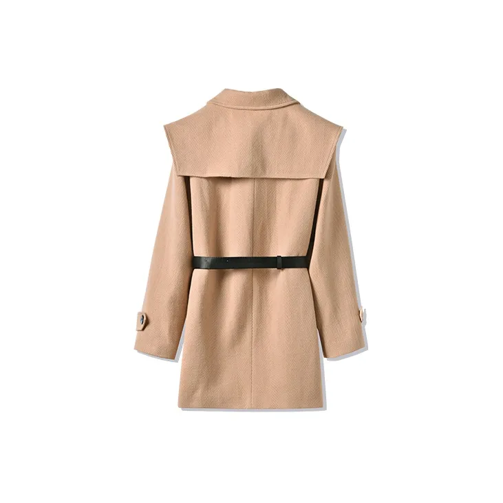 MITUAN Coats Women's Caramel-1