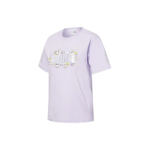 PUMA T-Shirts Women's Purple