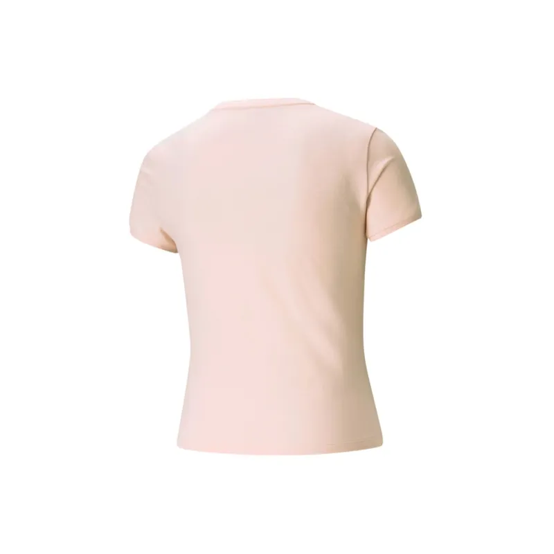 PUMA Set in Sleeve T Shirt Women's Light Pink-1