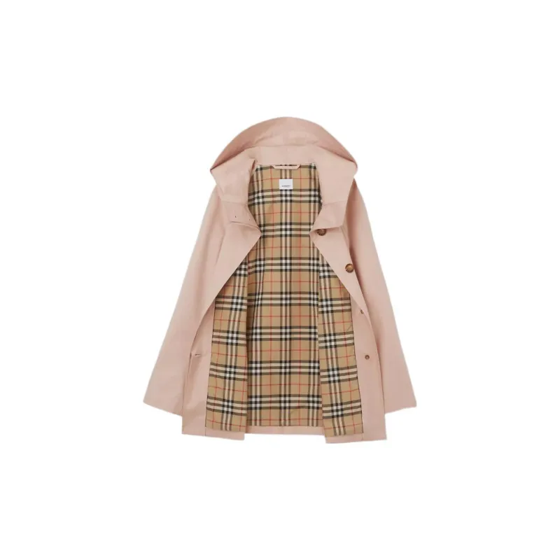 Burberry Coats Women's Pink-1