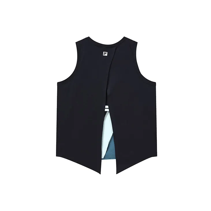 FILA Athletics Sleeveless Sports Shirts Women's Royal Blue-1