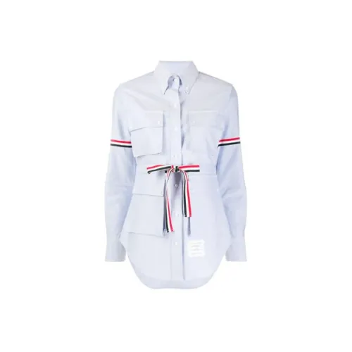 THOM BROWNE Shirts Women's Blue