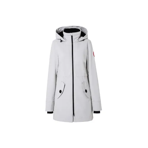 Canada Goose Trench Coats Women's Frost Gray