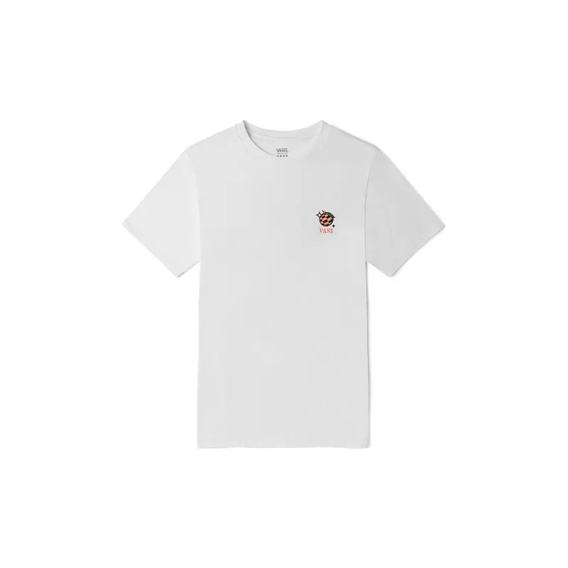 Vans Set in Sleeve T Shirt Women's White-1