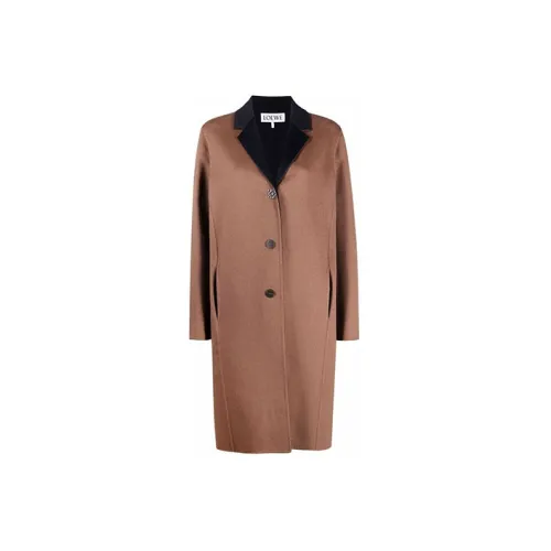 LOEWE Velvet Jackets Women's Brown