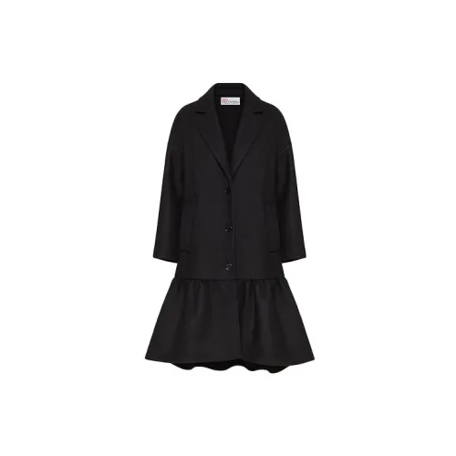 RED VALENTINO Velvet Jackets Women's Black