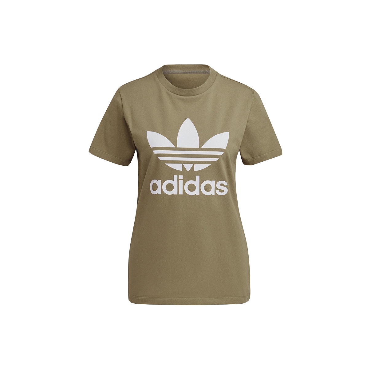 Adidas Originals Adicolor T Shirts Women s Army Green