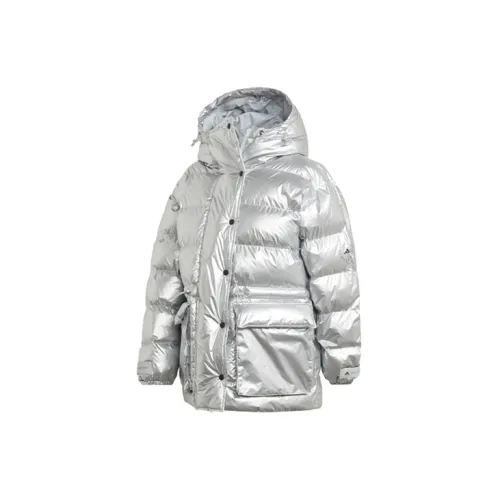 Stella Mccartney X Adidas Puffer Jackets Women's Silver