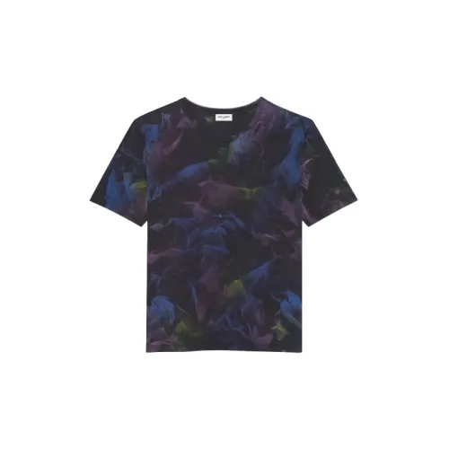 SAINT LAURENT T-Shirts Women's Blue