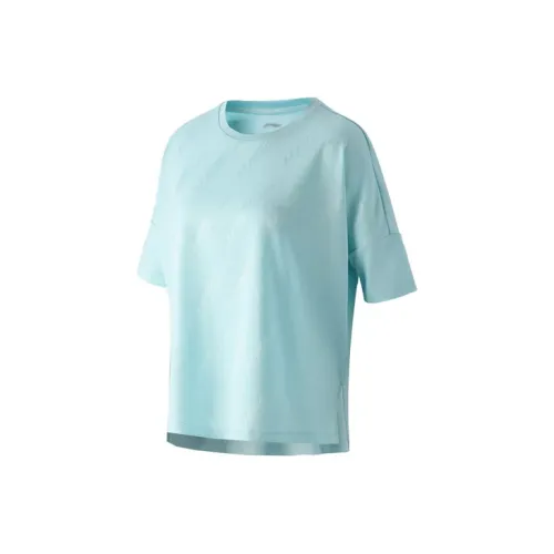 LINING T-Shirts Women's Pale Blue