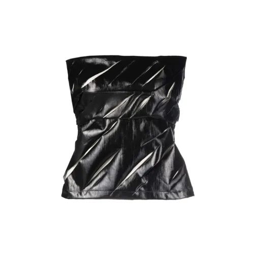 RICK OWENS Strapless Tops Women's Black