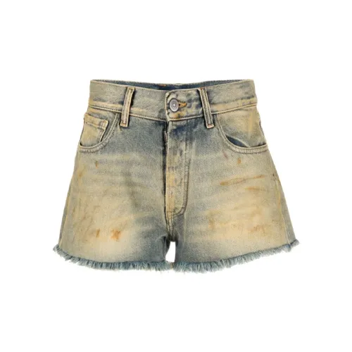 Maison Margiela Denim Shorts Women's Blue