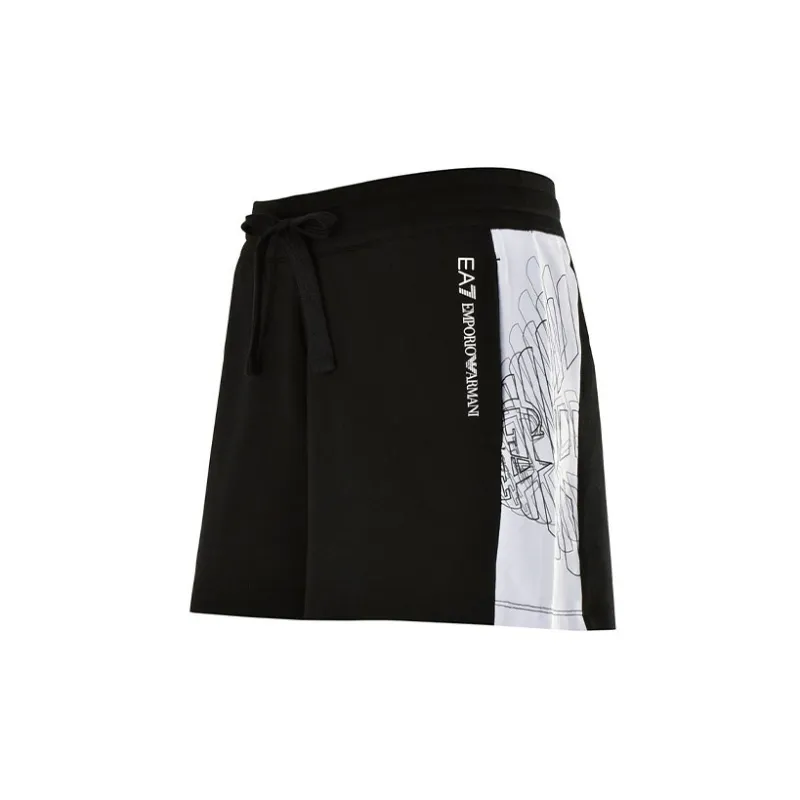 EMPORIO ARMANI EA7 Casual Shorts Women's Black-2