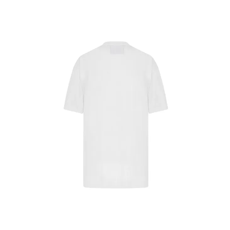 MOSCHINO Drop Shoulder Sleeve T Shirt Women's White-1