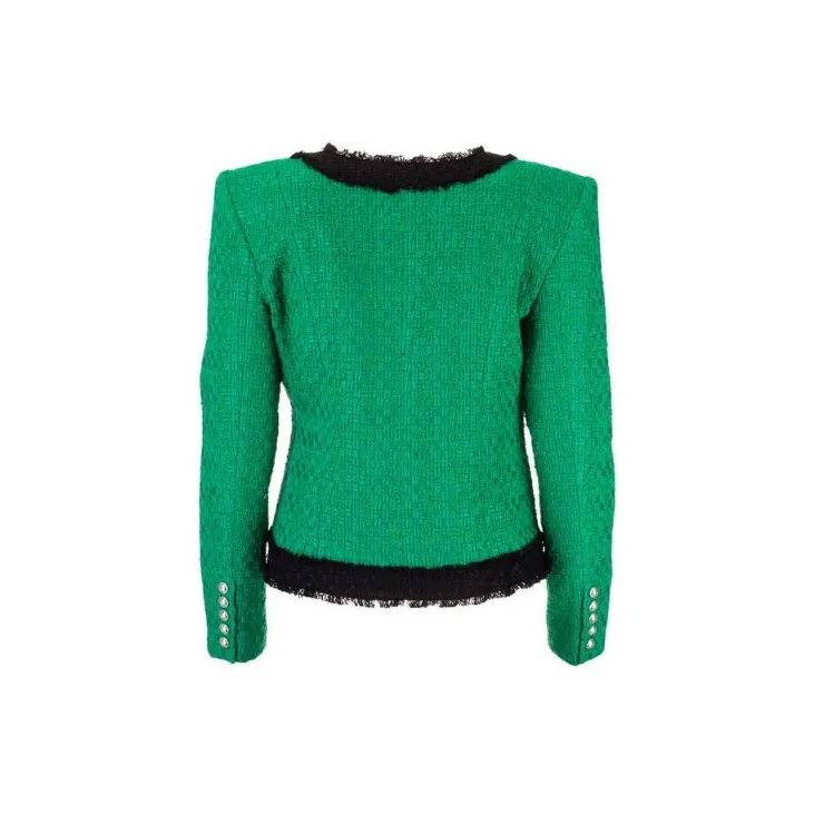 BALMAIN Jackets Women's Green-1