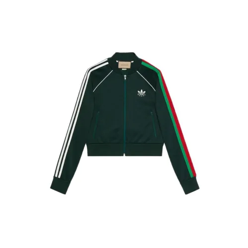 Adidas Originals GUCCI X ADIDAS Jackets Women's Dark Green