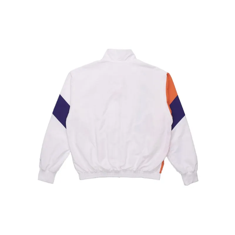 LiNing Jacket Unisex Milk White & Orange-1