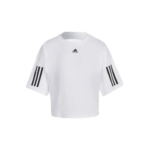 Adidas Crop Tops Women's White