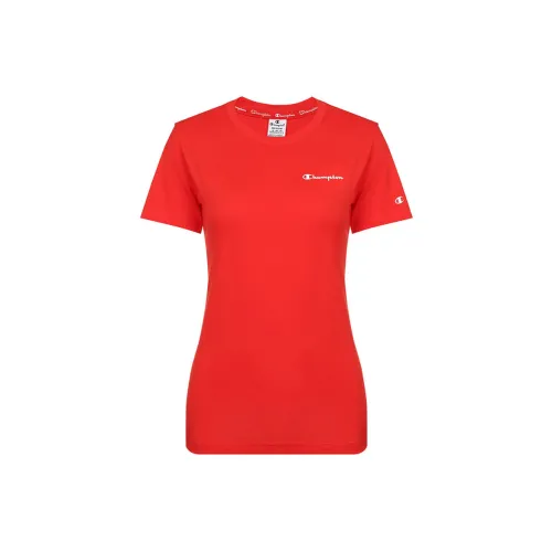 Champion T-Shirts Women's Red