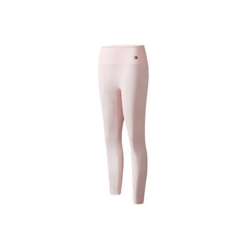 FILA Sports Pants Women's Sand Pink Leather