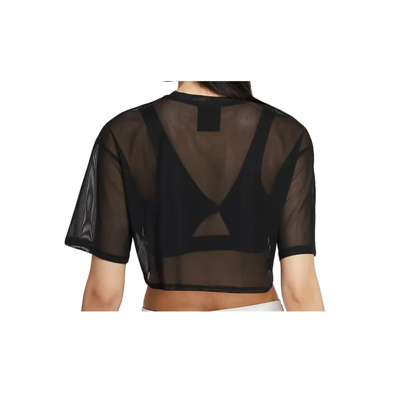 Nike Crop Tops Women's Black-1
