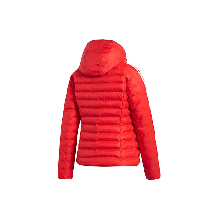 adidas slim jacket red