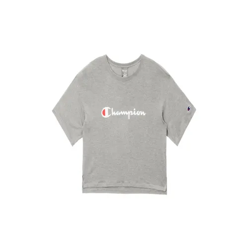 Champion Crop Tops Women's Light Gray