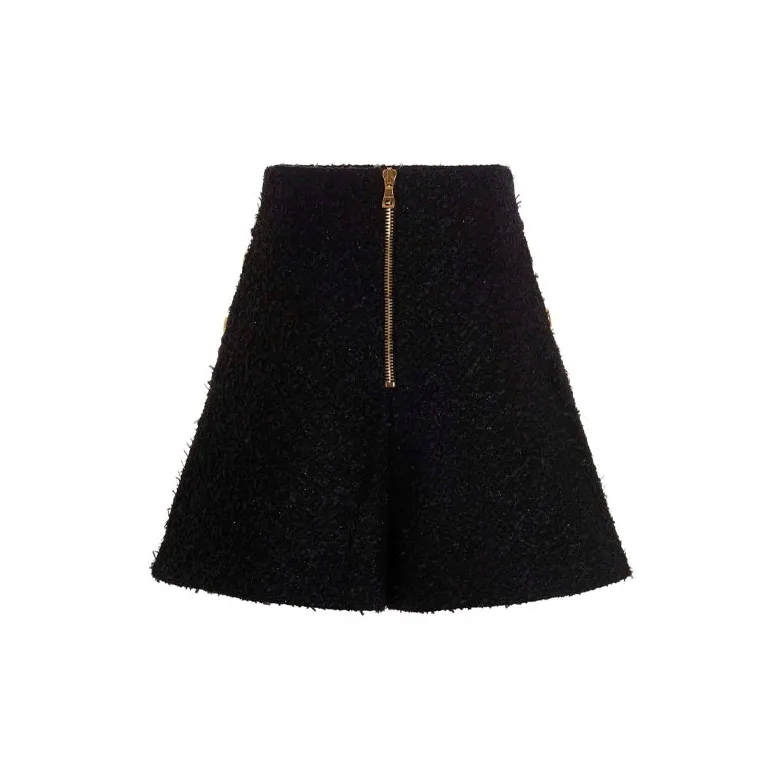 BALMAIN Casual Shorts Women's Black-1