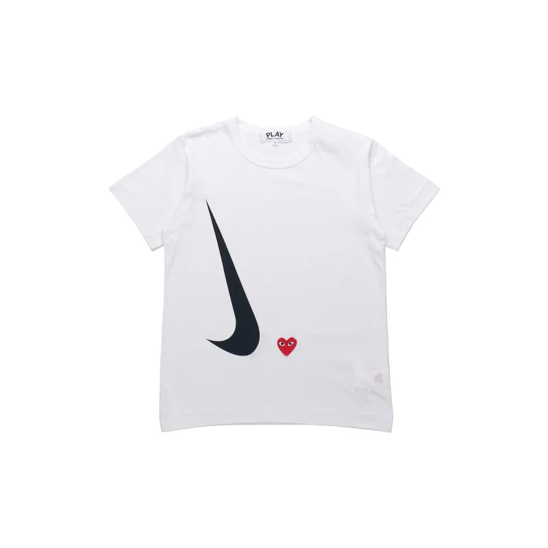 Comme Des Garcons Play Cdg X Nike T shirt White-2