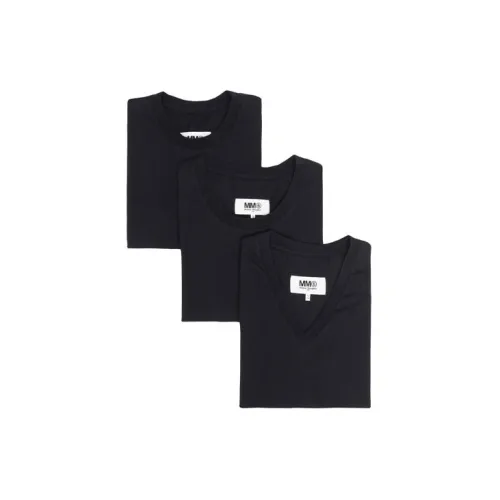 MM6 Maison Margiela T-Shirts Women's 3-Pack Black