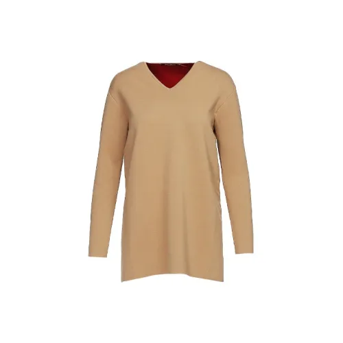 MaxMara Studio T-Shirts Women's Sand