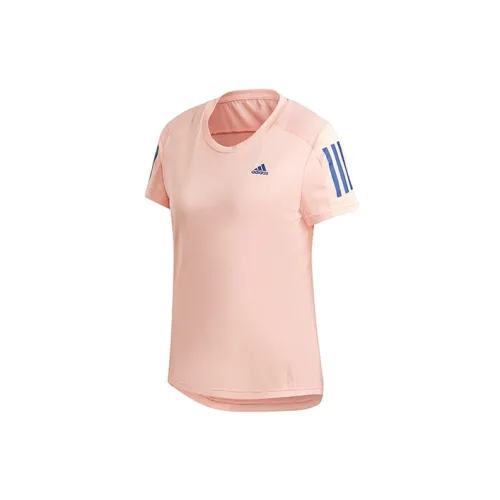 Adidas T-Shirts Women's Coral Pink