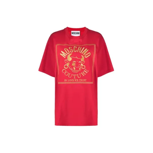 MOSCHINO T-Shirts Women's Red