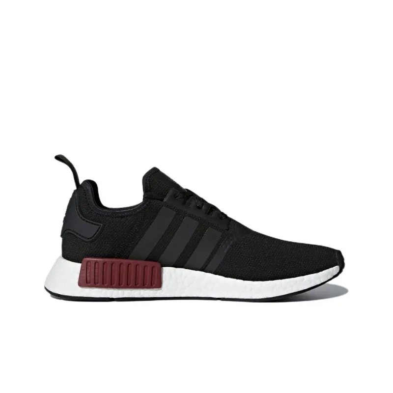 Adidas Originals Nmd R1 Core Black Collegiate Burgundy-1