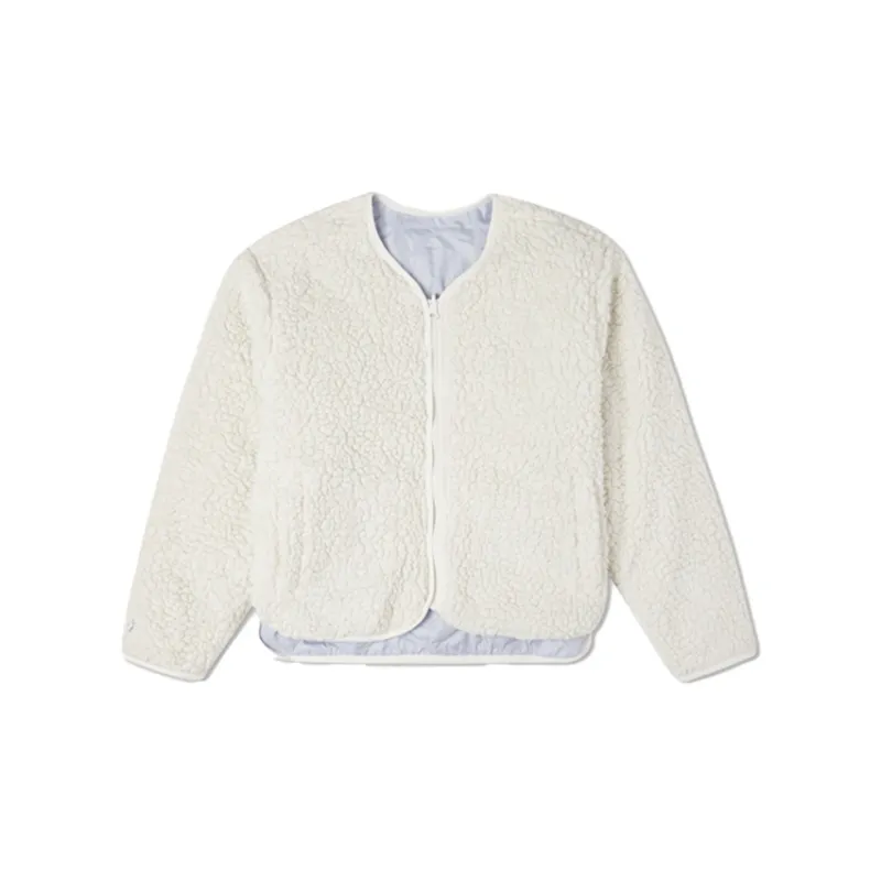 Converse Puffer Jacket Winter Women's ÉConomically Mixed Milk White-3
