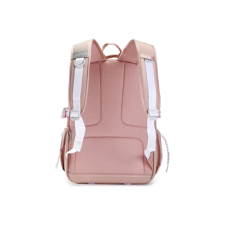 FILA Polyester Backpack Women's Dark Peach Red-2