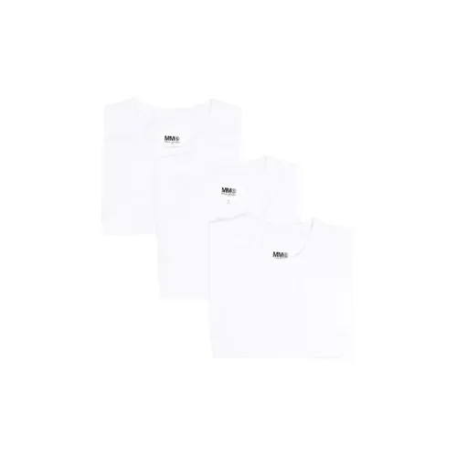 MM6 Maison Margiela T-Shirts Women's 3-Pack White