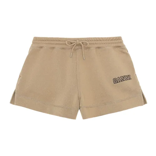 GANNI Casual Shorts Women's Brown