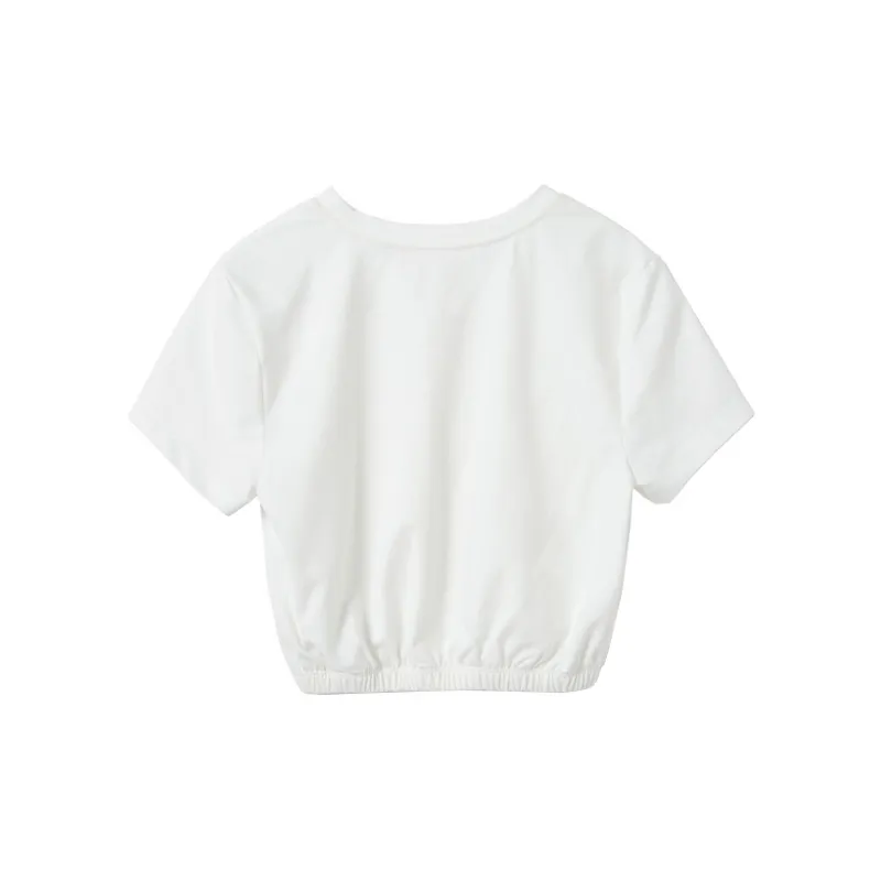 Gyokuu Straight T-Shirt Women's White-1