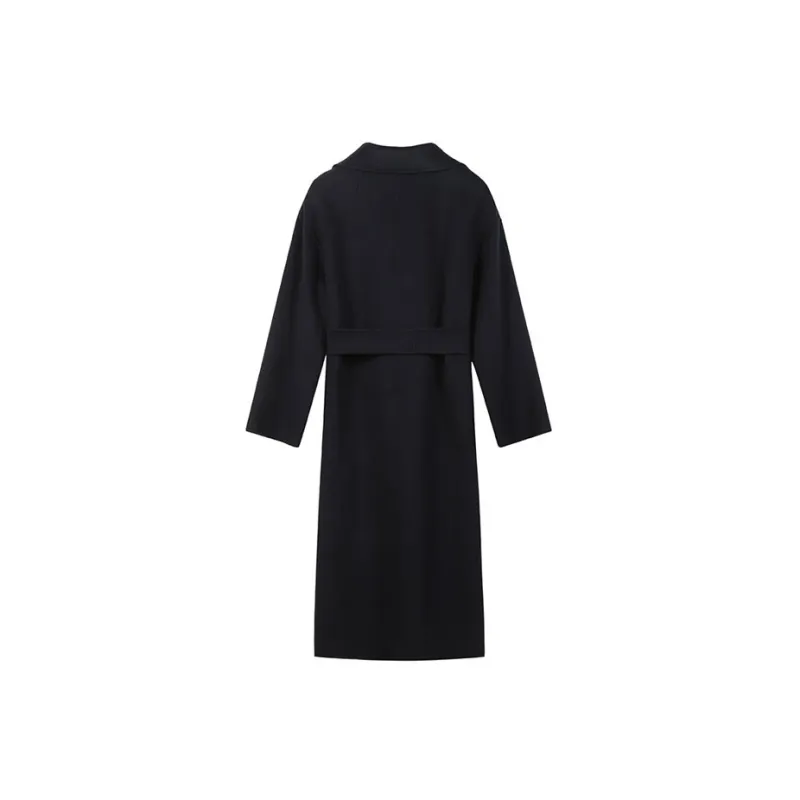 'S MAX MARA Coats Women's Dark Blue-1