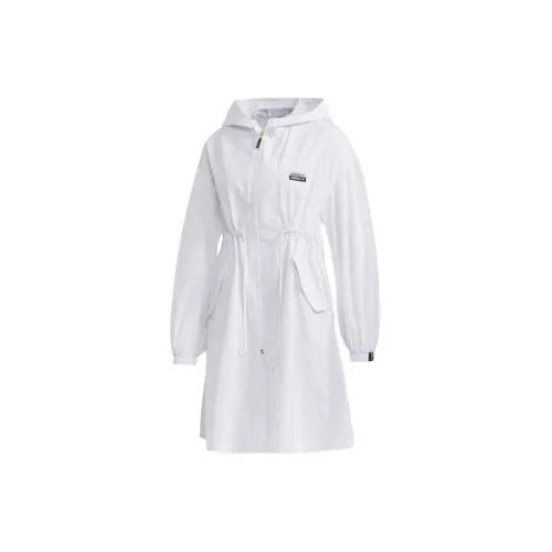 Adidas Originals RYV Trench Coats Women's White