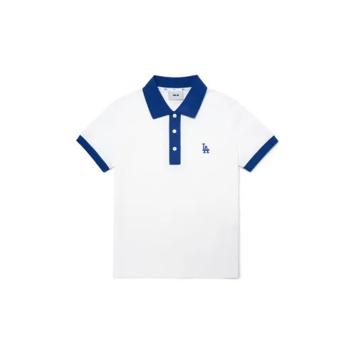 MLB Los Angeles Dodgers Polo Shirts Women's White